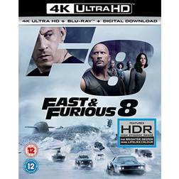 Fast & Furious 8 4K UHD + BD + digital download [Blu-ray] [2017] [Region Free]